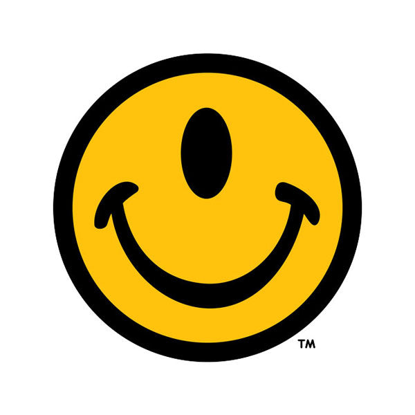 One-eyed smiling face logo icon by the Smileclops brand.